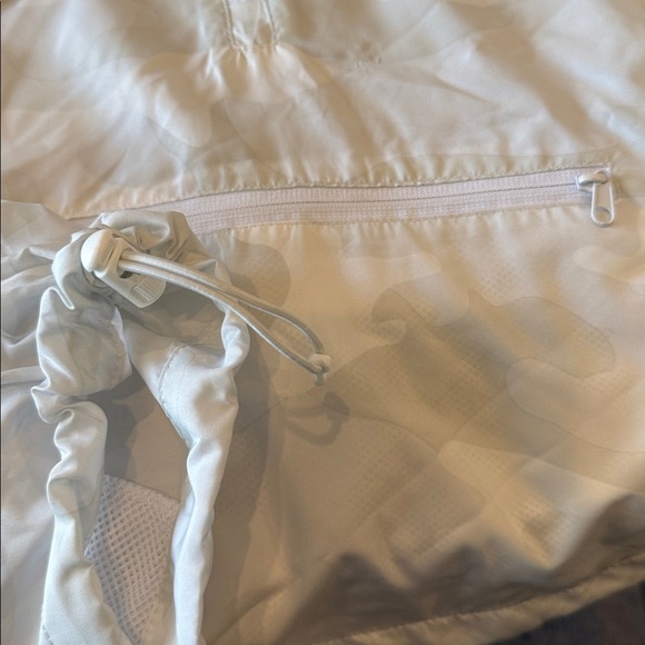 Undercover Hippie The Sun, The Moon & The Eye Cropped White Windbreaker Size S - Picture 13 of 14